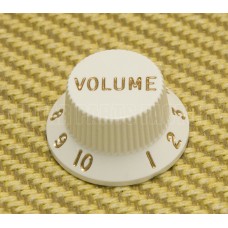 6254-VOL Fender (1) Parchment Volume Strat Knob