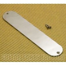 AP-0650-NH-C Chrome Control Plate Tele Style w/no Switch/Jack Holes