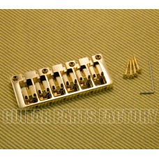 BB-006-G Gold 6-String Bass Bridge