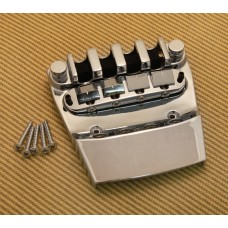 BB-0316-010 Rickenbacker Style Bass Bridge & Tailpiece 4001/4003 Chrome