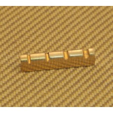 BN-6040-BRASS Brass Slotted 4-String Bass Nut 40mm