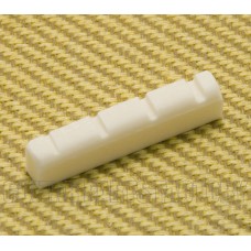 BN-8864-BONE 4-String Slotted Bone Bass Guitar Nut  42 X 6 mm