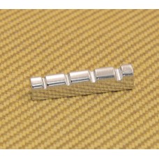 BN-EM6042-C Brass Slotted Polished Chrome 4-String Bass Nut