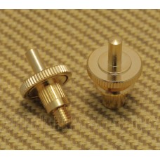 BP-0390-002 Gold Nashville Bridge Studs For USA Gibson Guitar 