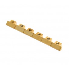 BP-0535-002  (6) Gold Saddles for Gibson® USA ABR-1 Tune-O-Matic Guitar Bridge 