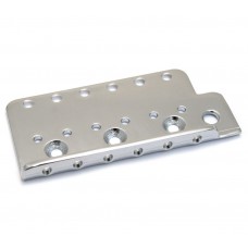 BP-0611-010 Chrome Guitar Tremolo Bridge Plate for Vintage USA Stratocaster 