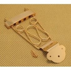 BTP-LDT-G Gold Long Deluxe Bass 4-String Trapeze Tailpiece