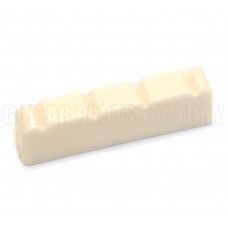 ECO-NUT-MANDO Slotted Cream Plastic Nut for Mando/Banjo