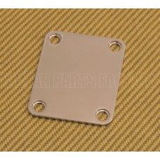 ENP4-N Nickel Standard 4-Bolt Neck Plate with Screws for Guitar/Bass