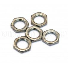 EP-0968-000 (5) Guitar/Bass Pot Nuts for Most Metric Pots