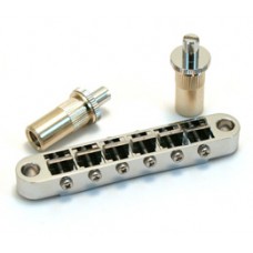 GB-0525-010 Gotoh Chrome Big Hole Tune-O-Matic Style Guitar Bridge