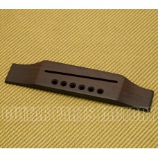 GB-0859-0R0 Rosewood Reverse Gibson Style Belly Up Acoustic Guitar Bridge