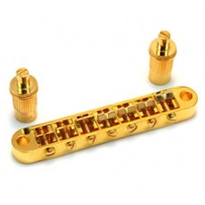 GB-TM7-G Gold 7-String Tunematic Gibson/Gretsch Style Electric Guitar Bridge