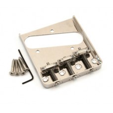 GB-TTS-N Nickel Single Groove 3-Saddle Bridge for Fender Telecaster/Tele® 