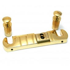 GTB-WA-GD Wilkinson Gold Wraparound Guitar Bridge & Tailpiece 