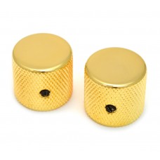 MK-0115-002 Gold Flat-Top Barrel Knobs