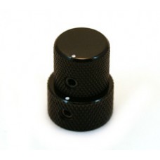 MK-3320-003 Mini Black Stacked Knob for Bartolini Duncan & EMG 