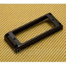 PC-018BK Black Flat Bottom Mini Humbucker Plastic Ring