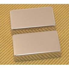 PC-0307-N Nickel No Holes Humbucker Pickup Covers PAF Style