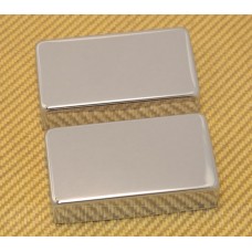 PC-0307-010 Chrome No Holes Humbucker Pickup Covers