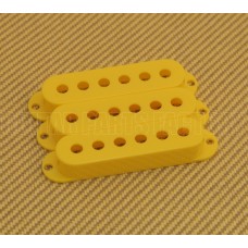 PC-0406-020 (3) Yellow Pickup Covers For Strat 52mm