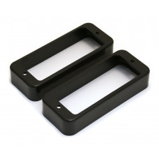 PC-0747-023 Black Mini Humbucker Pickup Rings for Gibson Les Paul Deluxe