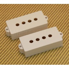 PC-0951-025 White Pickup Covers for P Precision Bass