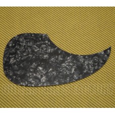 PG-0090-052 Dark Black Pearl Self Adhesive Pickguard for Acoustic Guitar 