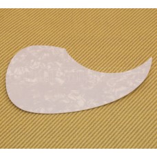 PG-0090-055 White Pearl Teardrop Acoustic Pickguard