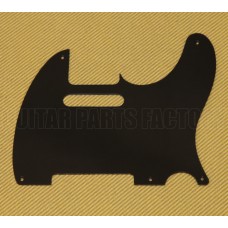 PG-0560-023 Black Pickguard 1-ply 5-hole Vintage Style for Tele/Telecaster