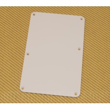 PG-0576-025 White No Hole Back Plate for Strat