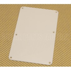 PG-0576-0OW Economy No Cut-Out 1-Ply Off-White Back Plate For Strat