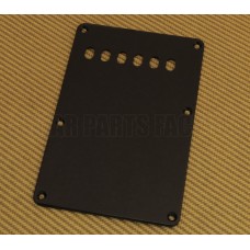 PG-0576-E23 Economy 1-ply Black Back Plate for Strat