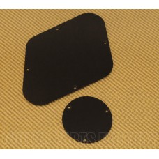 PG-0814-023 Black Back/Switch Plate Backplate Set fits USA Gibson Les Paul