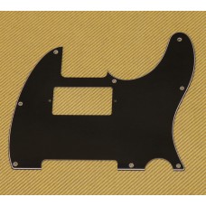 PG-9562-033 Black 3-ply Humbucker Pickguard for Fender Telecaster/Tele