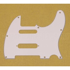 PG-9563-035 White S-Cut Nashville Pickguard for Telecaster