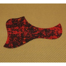 PG-DUCKT Duck Shaped Red Tortoise Acoustic Guitar Pickguard Self Adhesive