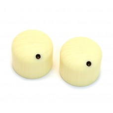 PK-3270-000 Simulated Ivory Dome Guitar/Bass Knobs for 6mm Split Shaft