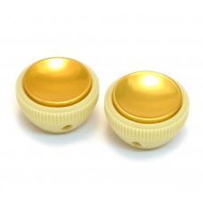 PK-3280-000 Set of 2 Vintage Style Teacup Knobs for Hofner Guitar or Bass