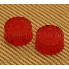 PK-MSI-RED (2) Red Metric Speed Knobs for Import Guitars