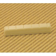 PNUT-10205 Pre-slotted Cream Plastic Nut for Classical Guitar