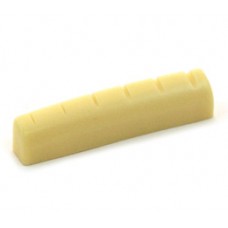 PNUT-158C Slotted 1-5/8 Cream Plastic Nut for Gibson