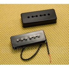 PU-P9S-B Black Soapbar P90 Alnico 5 Bridge Guitar Pickup for Gibson/Epiphone