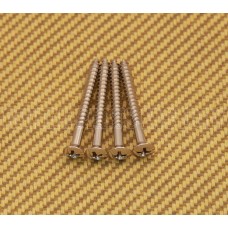 SCR-IN-N (4) Nickel Short Neck Screws #8 x 1-1/2"