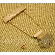 T120G Diamond Gold Long Trapeze Tailpiece for Gibson L-50, L48, ES-125, ES-330