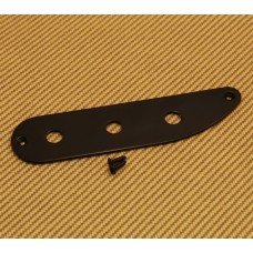 TBCP-3B Black 3-Hole Tele Bass Control Plate