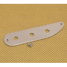 TBCP-3C Chrome 3-Hole Tele Bass Control Plate