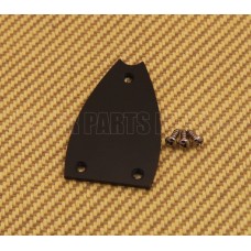 TC-BF 1-ply Black Fish Epi  Shaped Guitar Truss Rod Cover