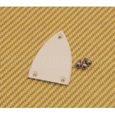 TC-DR005-W 1-Ply White Triangle Truss Rod Cover