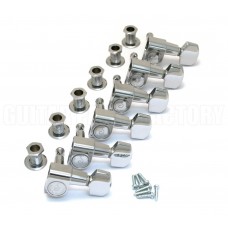 TK-0960-010 Schaller 6 Inline Mini Tuners Strat/Tele Chrome  508a M6L